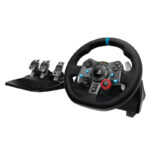 הגה מרוצים עם סט דוושות עבור PS4 PS5 ו-PC לוג'יטק Logitech Driving Force G29