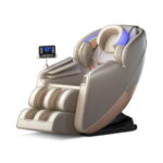 כורסת עיסוי בז' משולב לבן מדיקס קייר Medics Care Z5 Platinum Beige