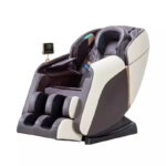 כורסת עיסוי חום משולב לבן מדיקס קייר Medics Care Z5 Platinum Brown