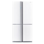 מקרר 4 דלתות מקפיא תחתון לבן 615 ליטר שארפ Sharp SJ-8620W