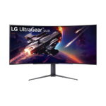 מסך מחשב גיימינג קעור 45 אינץ' אל ג'י LG UltraGear OLED 45GR95QE-B