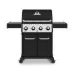 גריל גז 4 מבערים 40,000 BTU כולל כירת צד ברויל קינג Broil King Crown 420