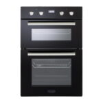 תנור דו תאי 98 ליטר זכוכית שחורה דלונגי DeLonghi DBIS87EDN