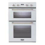 תנור דו תאי 98 ליטר זכוכית לבנה דלונגי DeLonghi DBIS87EDW