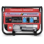 גנרטור בנזין ידני 3000W חד פאזי עם מנוע צילינדר 4 פעימות 2 שקעים פאוורטק Powertech PT8500WE