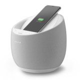 רמקול Hi-Fi חכם לבן עם משטח טעינה אלחוטי בלקין Belkin SoundForm Elite White
