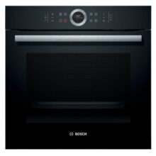 תנור בנוי הידראולי פירוליטי 60 ס"מ 71 ליטר בוש Bosch HBG675BB1 Serie 8