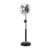 מאוורר עמוד 12 אינץ' שחור כרומקס Chromex CH-8040B