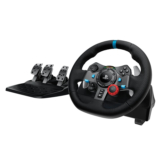 הגה מרוצים עם סט דוושות עבור PS4 PS5 ו-PC לוג'יטק Logitech Driving Force G29