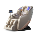 כורסת עיסוי בז' משולב לבן מדיקס קייר Medics Care Z5 Platinum Beige
