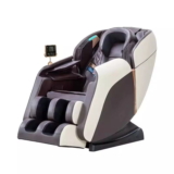 כורסת עיסוי חום משולב לבן מדיקס קייר Medics Care Z5 Platinum Brown