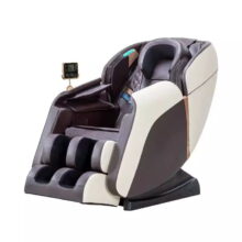 כורסת עיסוי חום משולב לבן מדיקס קייר Medics Care Z5 Platinum Brown