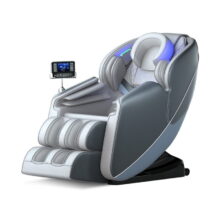 כורסת עיסוי אפור משולב לבן מדיקס קייר Medics Care Z5 Platinum Gray