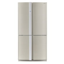 מקרר 4 דלתות מקפיא תחתון בז' 615 ליטר שארפ Sharp SJ-8620BG